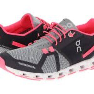 On Running Women's Sneakers in Gray and Pink Women Size 8W